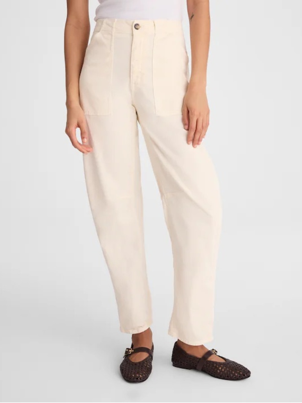 Madewell Barrel Leg Utility Pant